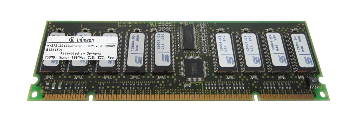 AAPE32721R4SN3-CL3 Memory Upgrades 256MB PC100 100MHz ECC Registered CL2 168-Pin DIMM Memory Module