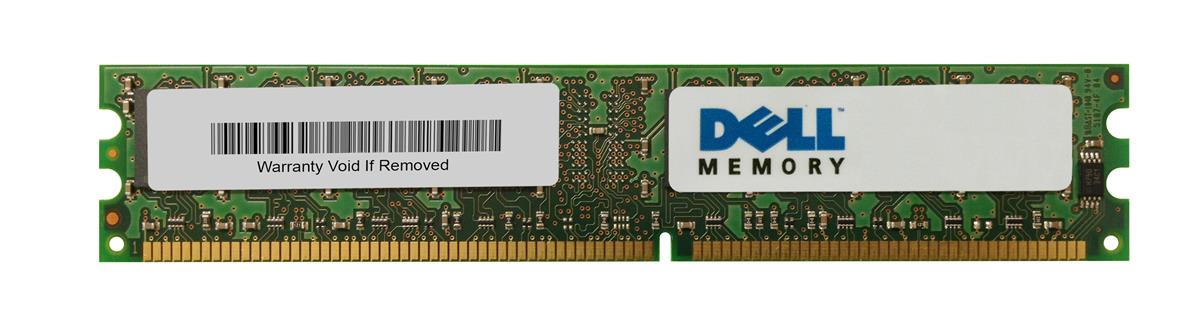 J0203 Dell 1GB PC3200 DDR-400MHz non-ECC Unbuffered 184-Pin DIMM Memory Module