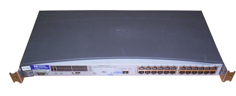 J3299A#ABA HP ProCurve 224M 24-Ports 10/100Base-T RJ-45 Managed Fast Ethernet Switch (Refurbished)