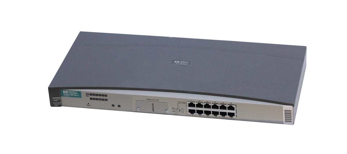 J3300-69001 HP ProCurve 10Mbps 10Base-T Ethernet Hub 12-Ports RJ-45 Connector Module