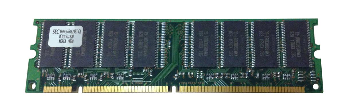 KMM366S1623BT-GL Samsung 128MB PC100 100MHz non-ECC Unbuffered CL3 168-Pin DIMM Memory Module