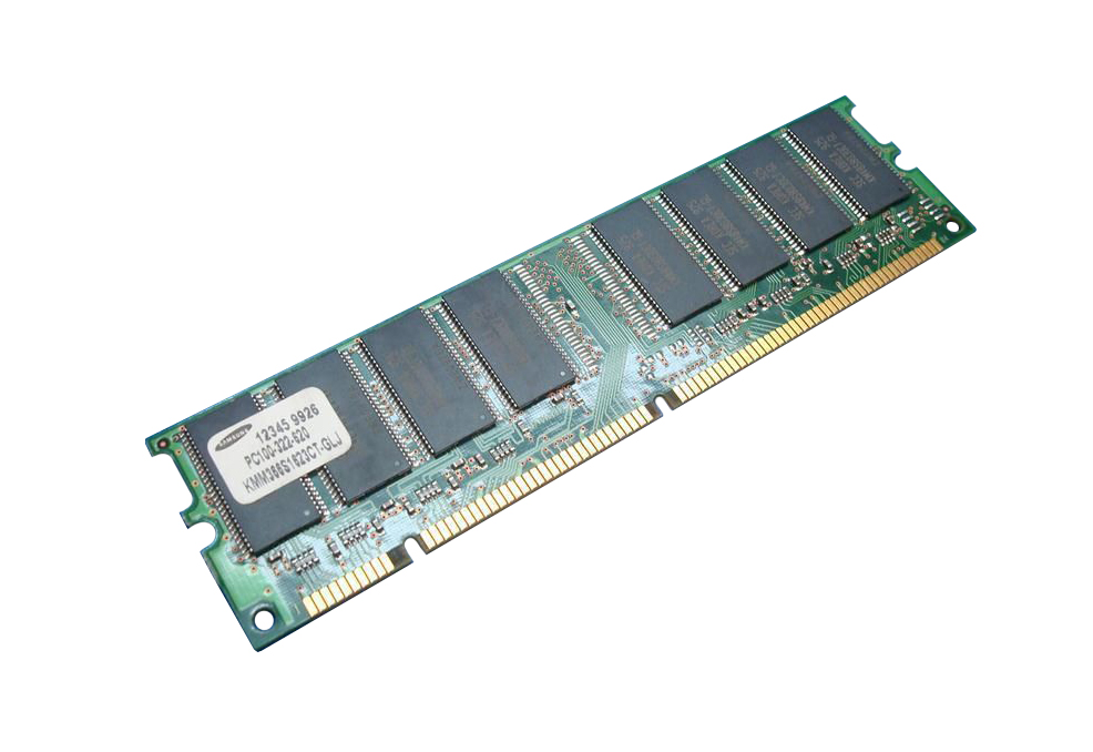 KMM366S1623CT-GL Samsung 128MB PC100 100MHz non-ECC Unbuffered CL2 168-Pin DIMM Memory Module