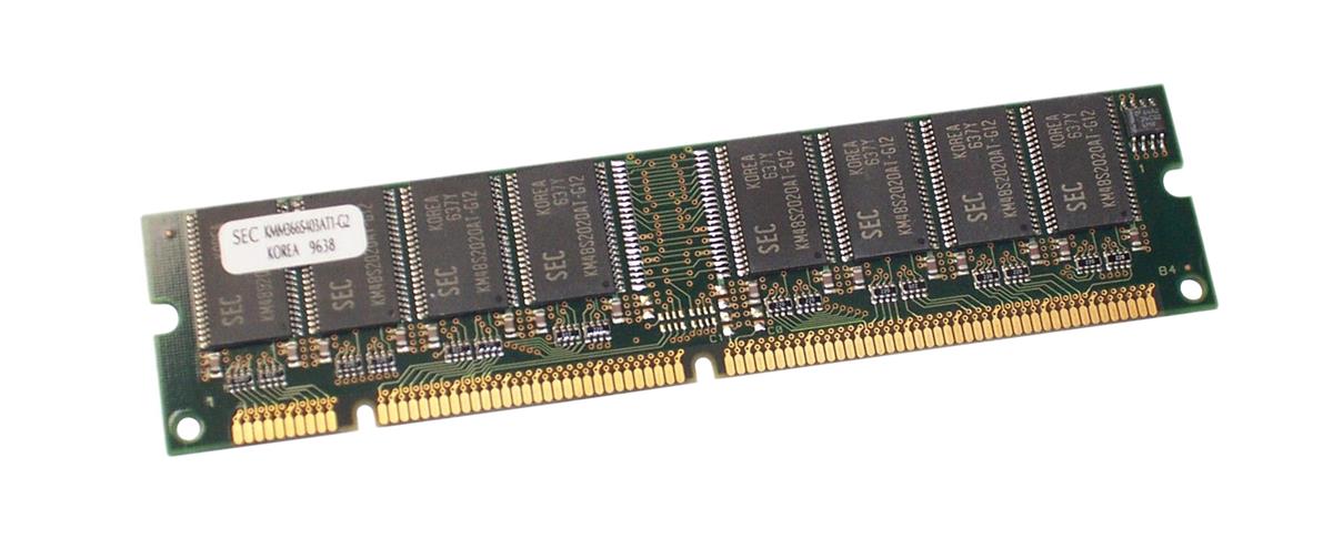 KMM366S403AT1-G2 Samsung 32MB PC66 66MHz non-ECC Unbuffered CL2 3.3V 168-Pin DIMM Memory Module