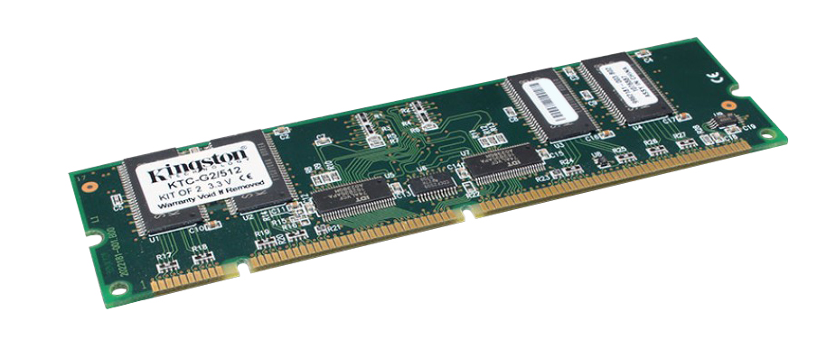 KTC-G2/512 Kingston 512MB Kit (2 X 256MB) PC133 133MHz ECC Registered CL3 168-Pin DIMM Memory for HP/Compaq 201693-B21