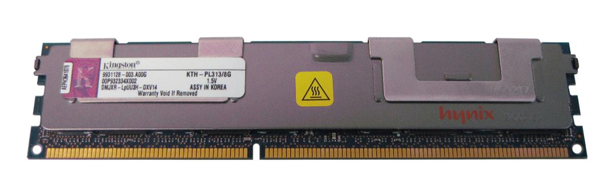 KTH-PL313/8G Kingston 8GB PC3-10600 DDR3-1333MHz ECC Registered CL9 240-Pin DIMM Dual Rank x4 Memory Module for HP/Compaq 500662-B21, 500205-071, 516423-B21