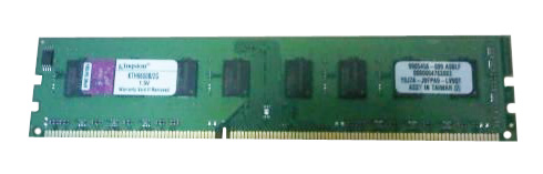 KTH9600B/8G Kingston 8GB PC3-10600 DDR3-1333MHz non-ECC Unbuffered CL9 240-Pin DIMM Dual Rank Memory Module