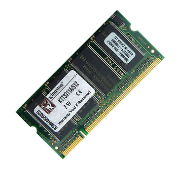 KTT3311A/512 Kingston 512MB PC2700 DDR-333MHz non-ECC Unbuffered CL2.5 200-Pin SoDimm Memory Module for Toshiba Notebooks