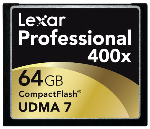 LCF64GCTBNA400 Lexar Professional 64GB CompactFlash (CF) Memory Card
