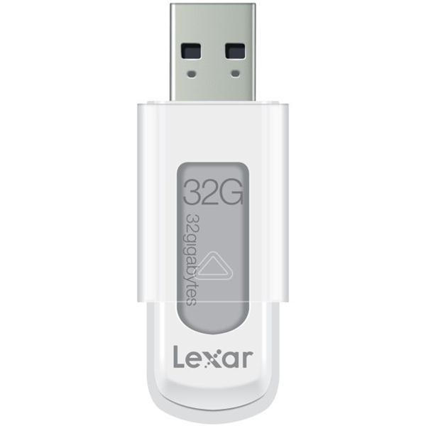 LJDS50-32GASBNA Lexar JumpDrive S50 32GB USB 2.0 Flash Drive (White)