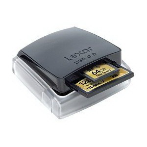 LRW307URBNA Lexar Professional USB 3.0 Dual-Slot Reader Secure Digital (SD) Card, Secure Digital Extended Capacity (SDXC), CompactFlash (CF) Card, Secure Digital High Capacity (SDHC) USB 3.0