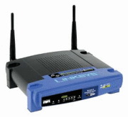 LS-WRT54G Linksys 4-Port Wireless Router (Refurbished)