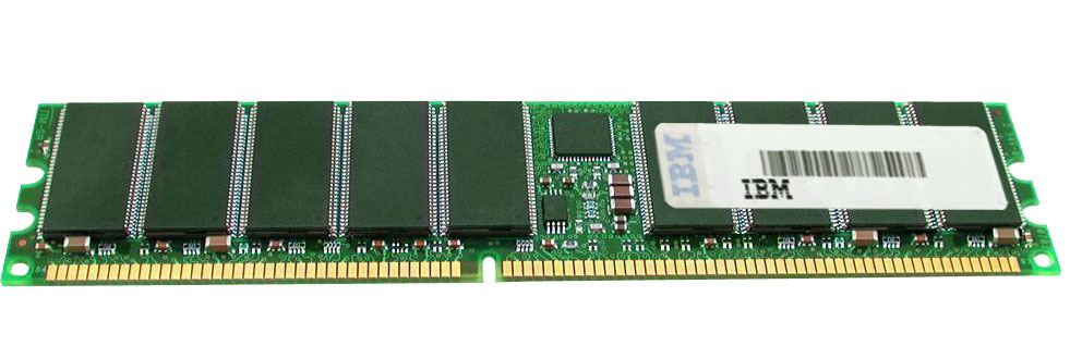 3DIB39M5849 3D Memory 2GB Kit (2 X 1GB) PC3200 DDR-400MHz Registered ECC CL3 184-Pin DIMM 2.5V Very Low Profile (VLP) Memory P/N (compatible with 39M5849)