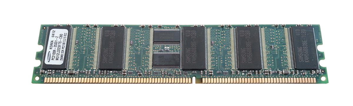 M312L3223ETS-CB0 Samsung 256MB PC2100 DDR-266MHz CL2.5 ECC DIMM Memory Module