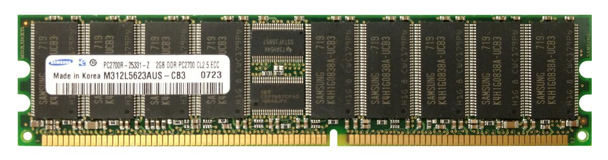 M4L-PC1333RD12825D-2G M4L Certified 2GB 333MHz DDR PC2700 Reg ECC CL2.5 184-Pin Dual Rank x8 DIMM
