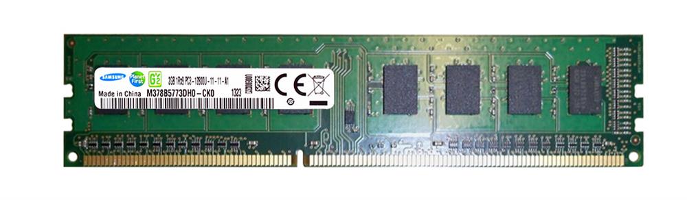 M378B5773DH0-CK0 Samsung 2GB PC3-12800 DDR3-1600MHz non-ECC Unbuffered CL11 240-Pin DIMM Single Rank Memory Module