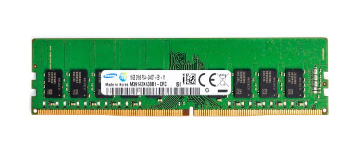 M391A2K43BB1-CRC Samsung 16GB PC4-19200 DDR4-2400MHz ECC Unbuffered CL17 288-Pin DIMM 1.2V Dual Rank Memory Module