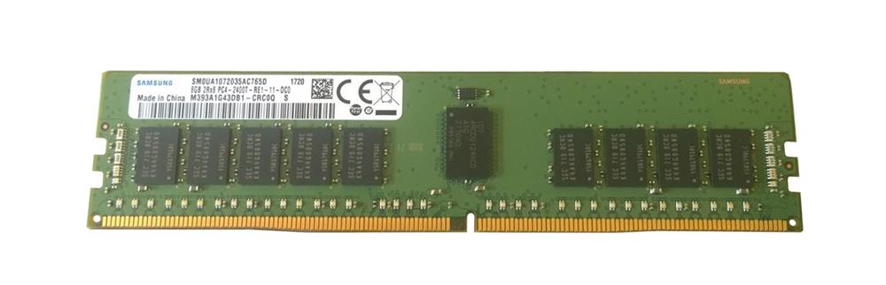 M393A1G43DB1-CRC0Q Samsung 8GB PC4-19200 DDR4-2400MHz Registered ECC CL15 288-Pin DIMM 1.2V Dual Rank Memory Module