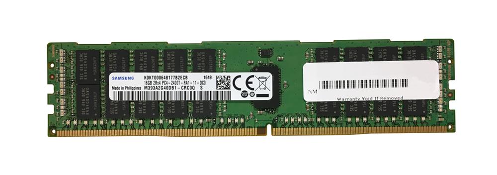 M393A2G40DB1-CRC0Q Samsung 16GB PC4-19200 DDR4-2400MHz Registered ECC CL17 288-Pin DIMM 1.2V Dual Rank Memory Module