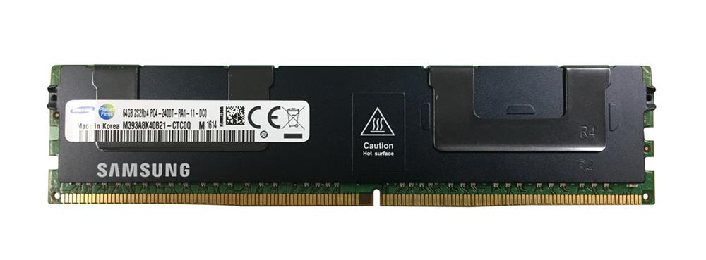 M393A8K40B21-CTC Samsung 64GB PC4-19200 DDR4-2400MHz Registered ECC CL17 288-Pin DIMM 1.2V Quad Rank Memory Module
