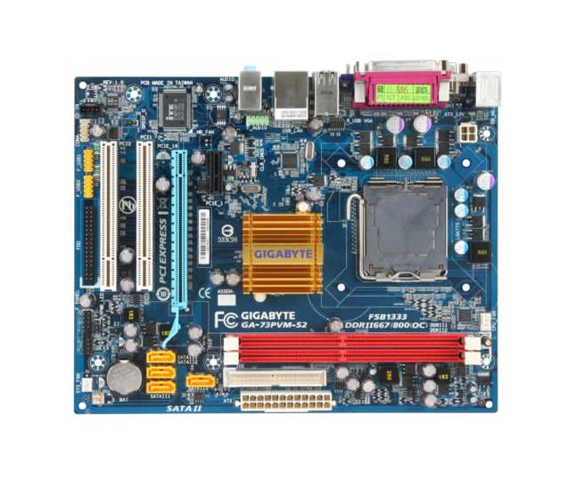 M4L-80040086 Gigabyte Tech GA-73PVM-S2 (rev 1.0) Motherboard