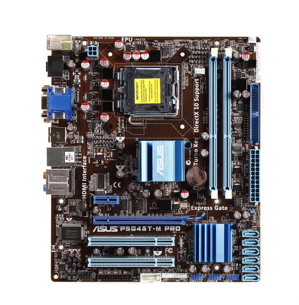 M4L-80064013 ASUS P5G43T-M PRO Motherboard