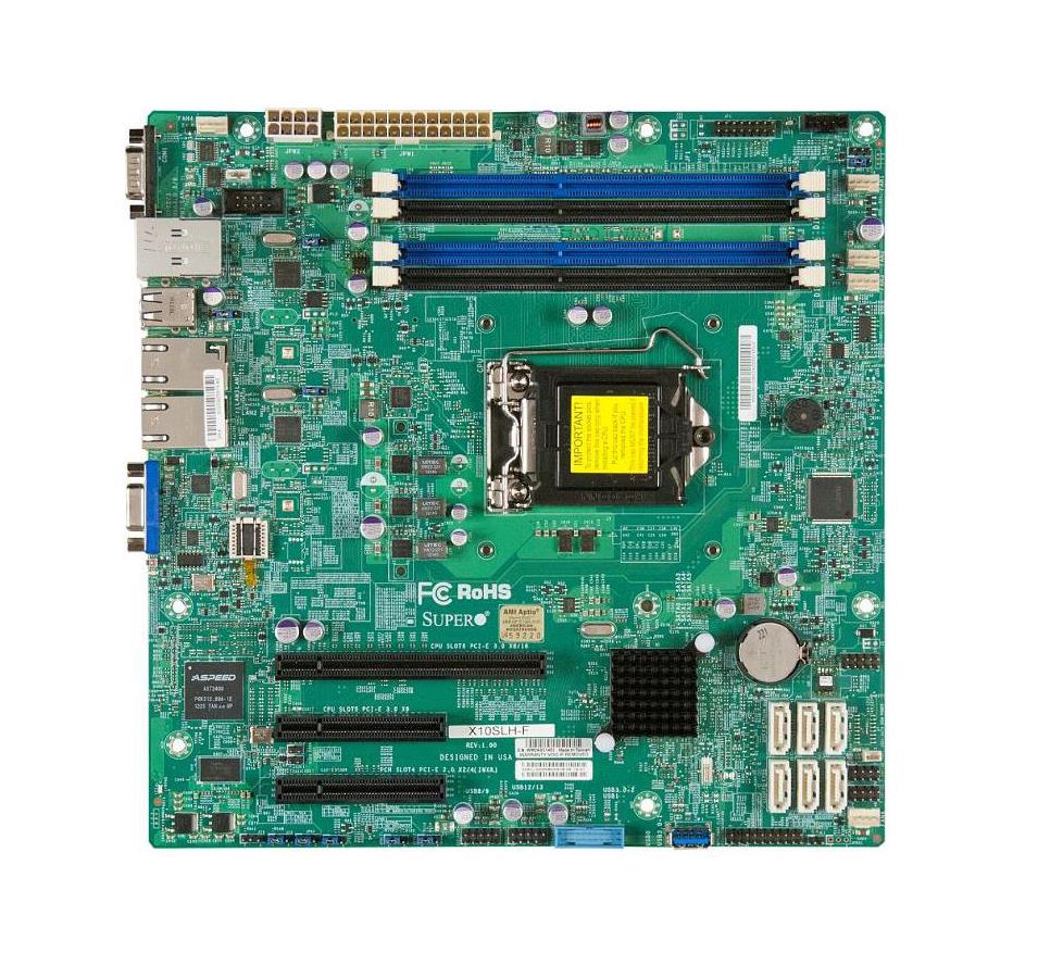 M4L-80098652 SuperMicro X10SLH-F Motherboard MBD-X10SLH-F