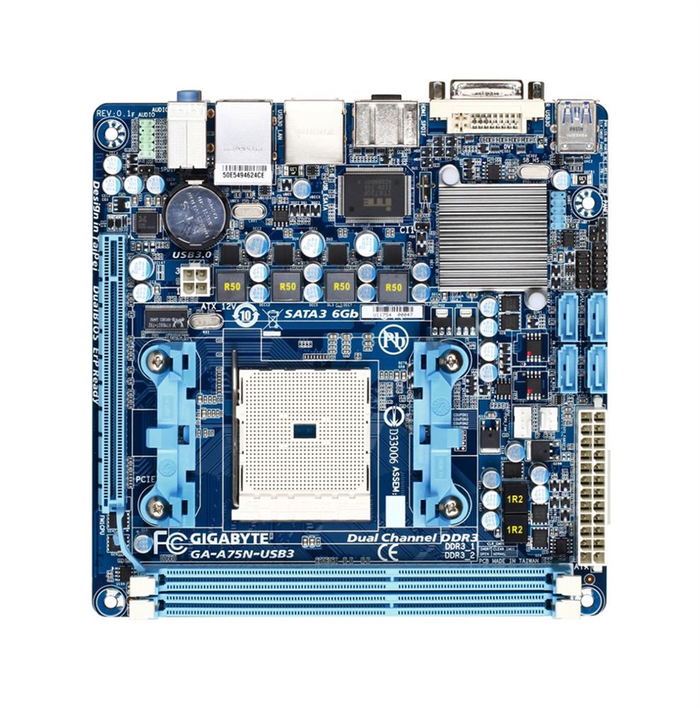 M4L-80098708 Gigabyte Tech GA-A75N-USB3 Motherboard