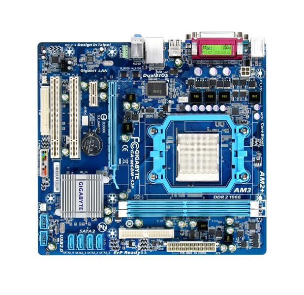 M4L-80098898 Gigabyte Tech GA-M68M-S2P Motherboard
