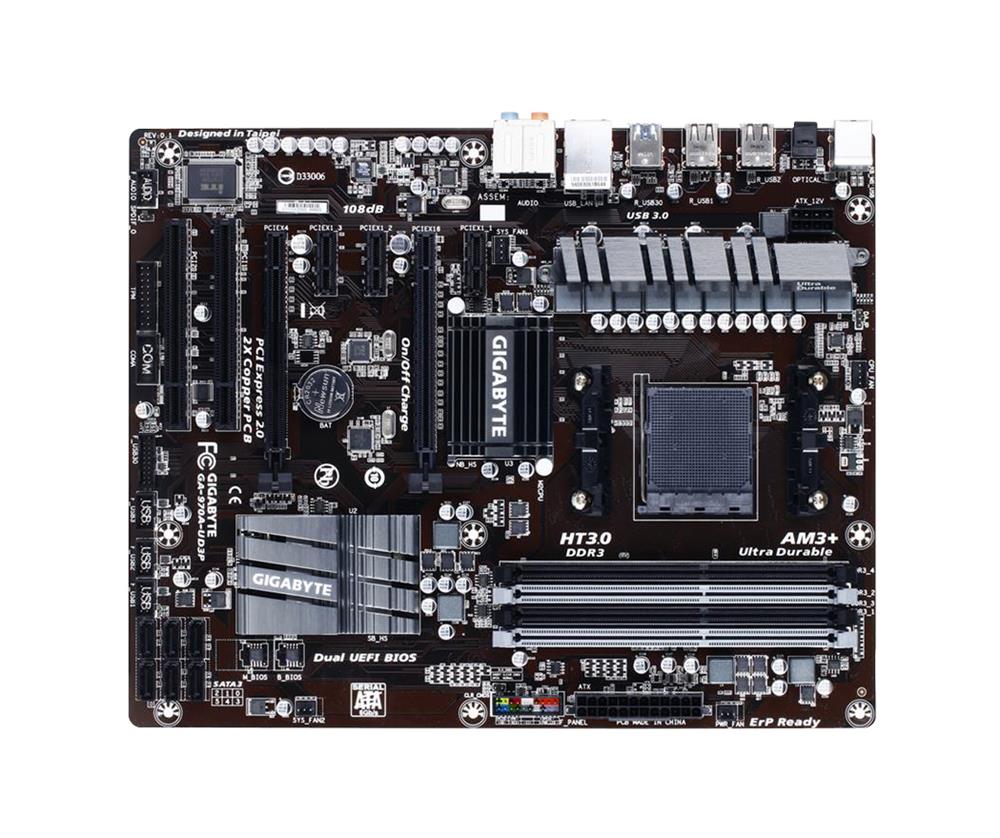 M4L-80105931 Gigabyte Tech GA-970A-UD3P Motherboard