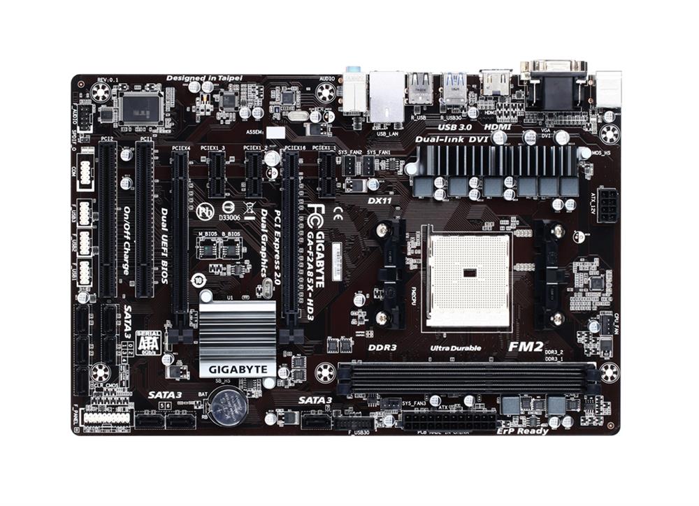 M4L-80105960 Gigabyte Tech GA-F2A85X-HD3 Motherboard