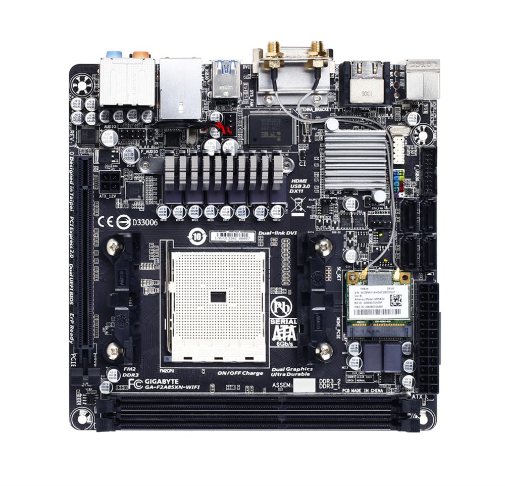 M4L-80105962 Gigabyte Tech GA-F2A85XN-WIFI Motherboard