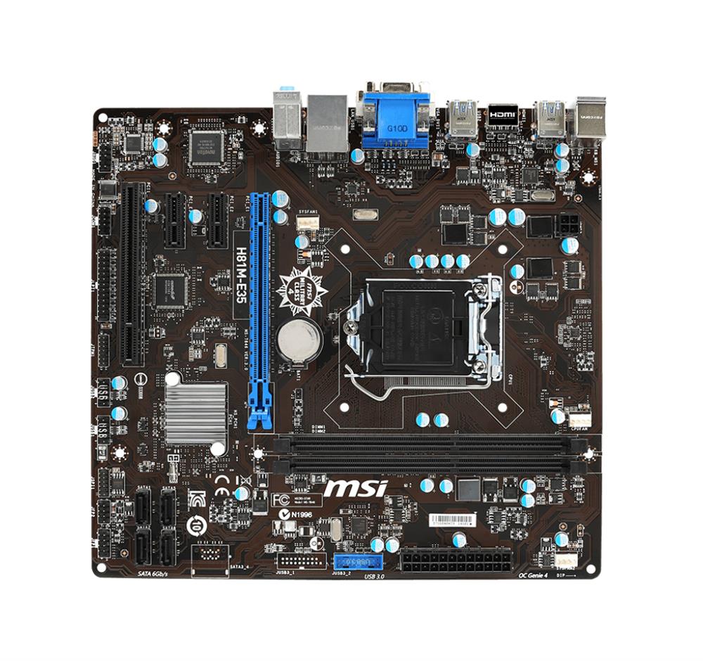 M4L-80106283 MSI H81M-E35 Motherboard
