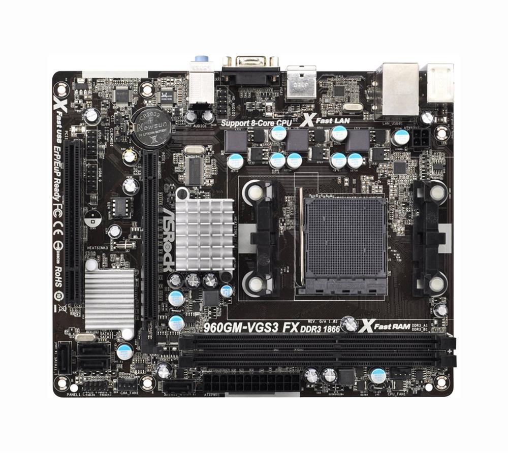 M4L-80106487 ASRock 960GM-VGS3 FX Motherboard