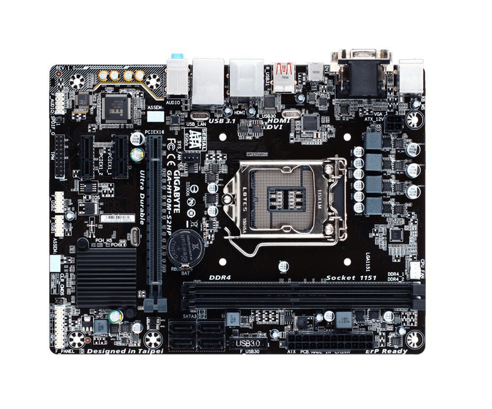 M4L-80113776 Gigabyte Tech GA-H110M-S2HP Motherboard