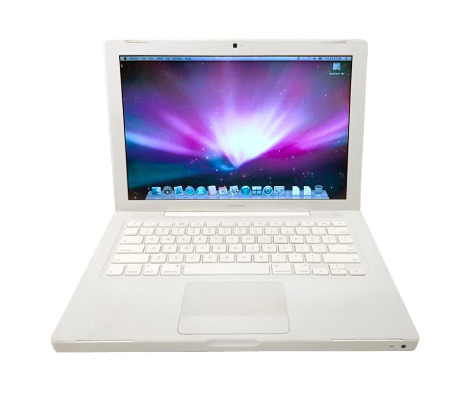MA255LL/A Apple MacBook 13.3" Notebook - Intel Core Duo T2500 2 GHz - White (Refurbished)