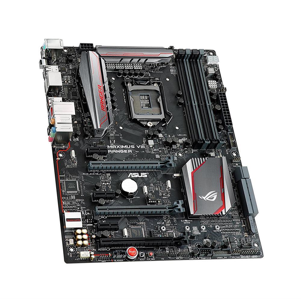 MAXIMUS VIII RANGER Asus Socket LGA 1151 Intel Z170 Chipset Core i7 / i5 / i3 / Pentium / Celeron Processors Support DDR4 4x DIMM 6x SATA 6.0Gb/s ATX Motherboard (Refurbished)