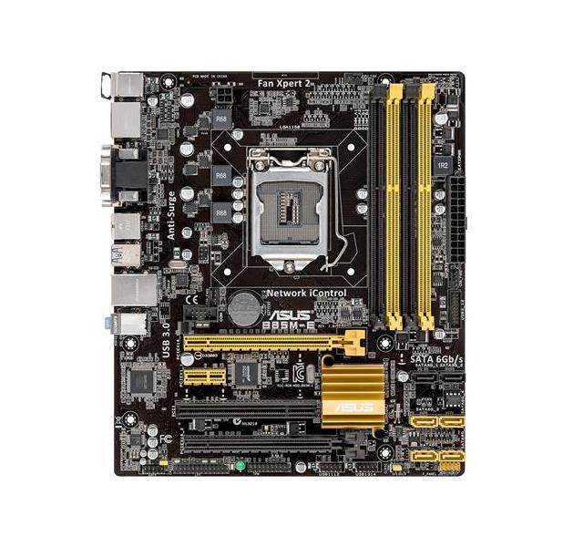 MB-B85MESO ASUS B85M-E/CSM Socket LGA 1150 Intel B85 Chipset 4th Generation Core i7 / i5 / i3 / Pentium / Celeron Processors Support DDR3 4x DIMM 2x SATA 3.0Gb/s Micro-ATX Motherboard (Refurbished)