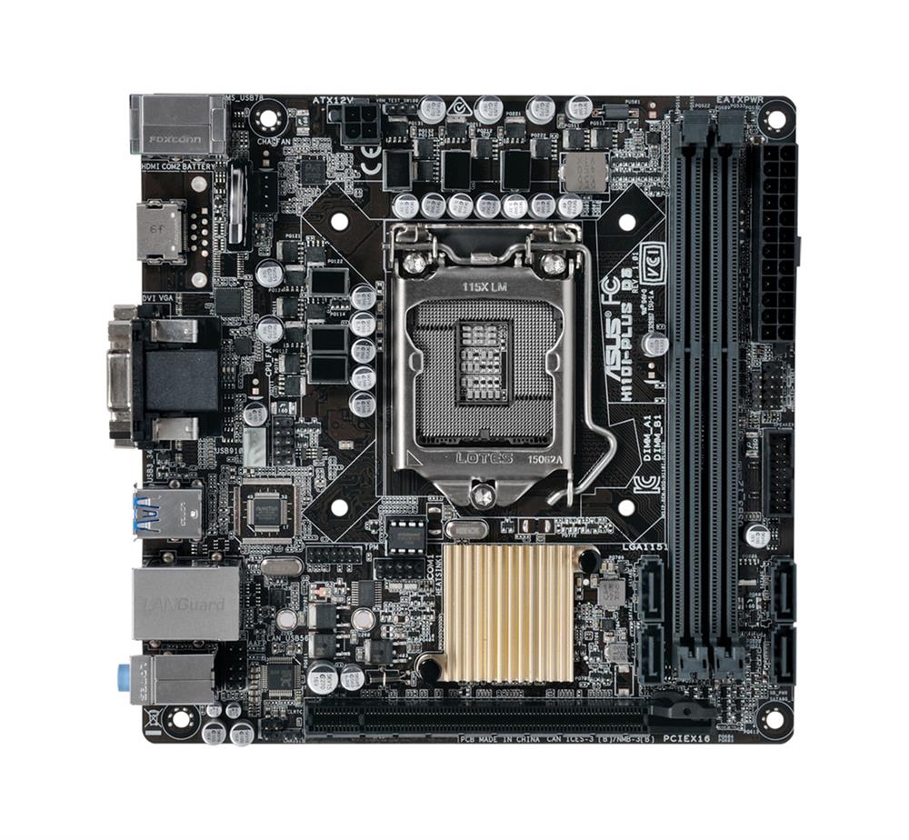 MB-H11IPDM ASUS Socket LGA 1151 Intel H110 Chipset Core i7 / i5 / i3 / Pentium / Celeron Processors Support DDR3 2x DIMM 4x SATA 6.0Gb/s Mini-ITX Motherboard (Refurbished)