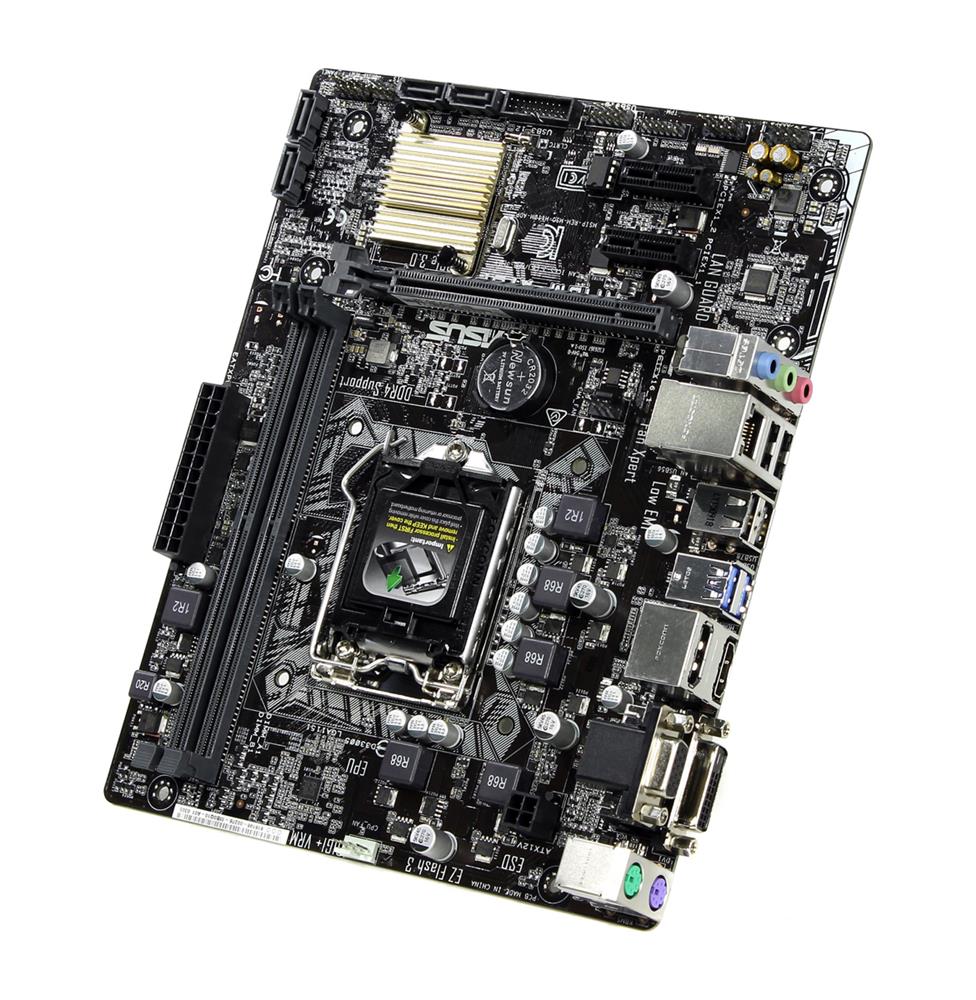 MB-H11MADP ASUS H110M-A/DP Socket LGA 1151 Intel H110 Chipset 7th/6th Generation Core i7 / i5 / i3 / Pentium / Celeron Processors Support DDR4 2x DIMM 4x SATA 6.0Gb/s Micro-ATX Motherboard (Refurbished)