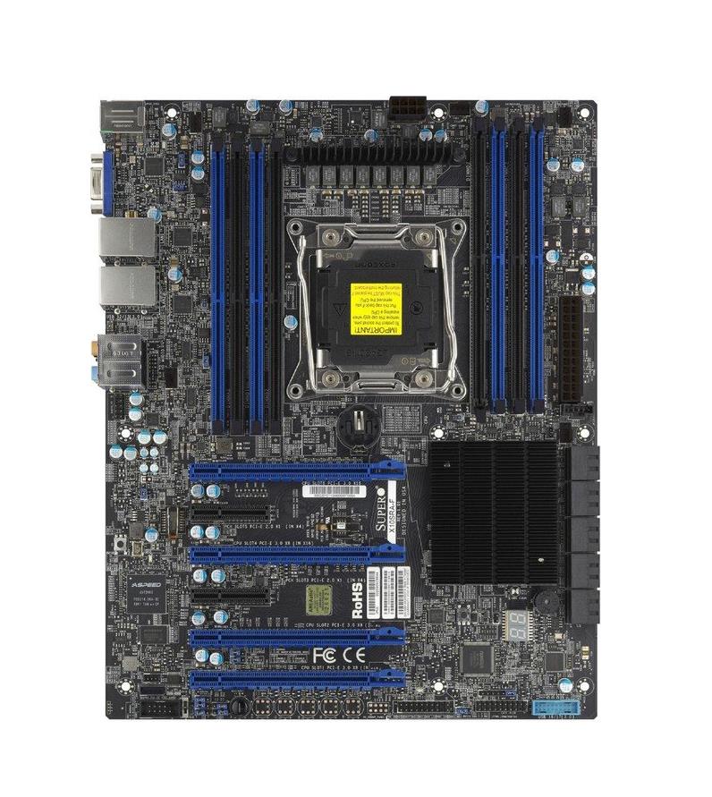 MB-X10SRA SuperMicro X10SRA-F Socket R3 LGA 2011 Xeon E5-1600 / E5-2600 v4 / v3 Intel C612 Chipset DDR4 8 x DIMM 10 x SATA 6Gbps ATX Server Motherboard (Refurbished)