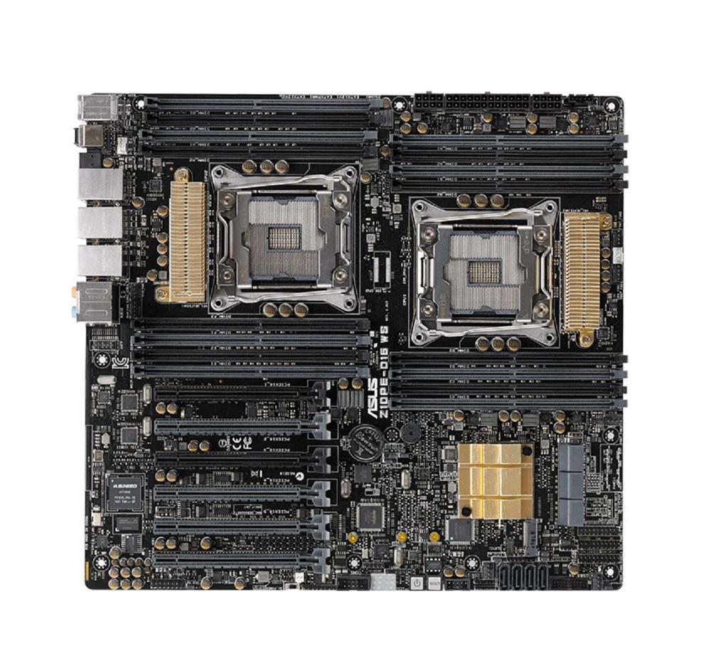 MB10P16WS ASUS Z10pe-d16 Ws Dual Socket 2011-3 Intel C612 Chipset Intel Xeon E5-1600 v4/ E5-2600 v4 Processors Support DDR4 16x DIMM 10x SATA 6.0Gb/s EEB Server Motherboard (Refurbished)