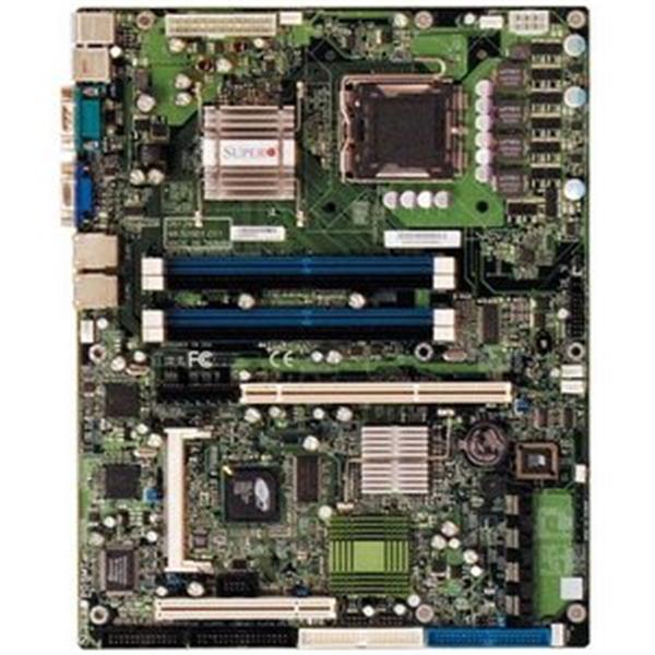 MBD-PDSMI-B SuperMicro PDSMI Socket LGA 775 Intel E7230 Chipset Intel Pentium D/ Pentium 4/ Pentium / Pentium Extreme Edition / Celeron D Processors Support DDR2 4x DIMM 4x SATA2 3.0Gb/s ATX Server Motherboard (Refurbished)