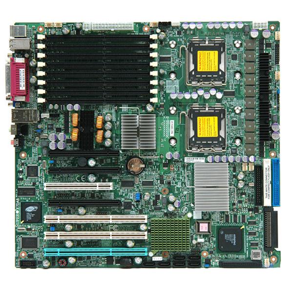 MBD-X7DA8 SuperMicro X7DA8 Dual Socket LGA 771 Intel 5000X Chipset Quad/Dual 64-Bit Intel  Xeon Processors Support DDR2 8x DIMM 6x SATA2 Extended ATX Server Motherboard (Refurbished)