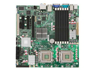 MBD-X7DCA-I-O SuperMicro X7DCA-I Dual Socket LGA 771 Intel 5100 Chipset Dual 64-Bit Intel Xeon Processors Support DDR2 6x DIMM 6x SATA2 3.0Gb/s Extended-ATX Server Motherboard (Refurbished)