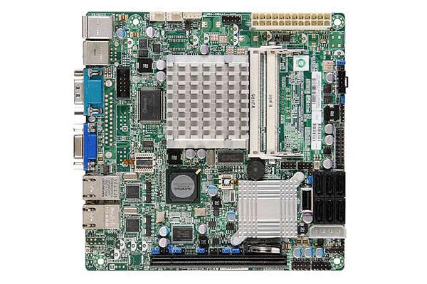MBD-X7SPA-HF-D525-O SuperMicro X7SPA-HF-D525 Socket On Board Intel ICH9R Express Chipset Intel Atom D525 Processors Support DDR3 2x SO-DIMM 6x SATA 3.0Gb/s Mini ITX Server Motherboard (Refurbished)