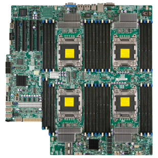 MBD-X9QR7-TF-B SuperMicro Socket LGA 2011 Intel C602 Chipset Intel Xeon Processors Support Server Motherboard (Refurbished)