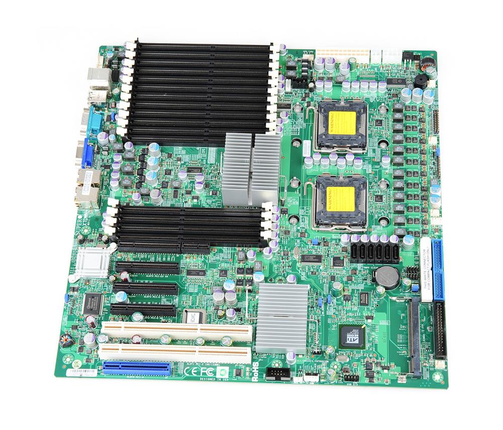 MBDX7DWNO SuperMicro X7DWN Intel 5400 Dual Video Lan Enhanced Socket-LGA771 Extended-ATX Server Motherboard (Refurbished)