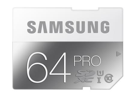 MB-MG64DA/AM Samsung Pro 64GB Class 10 microSDXC Flash Memory Card