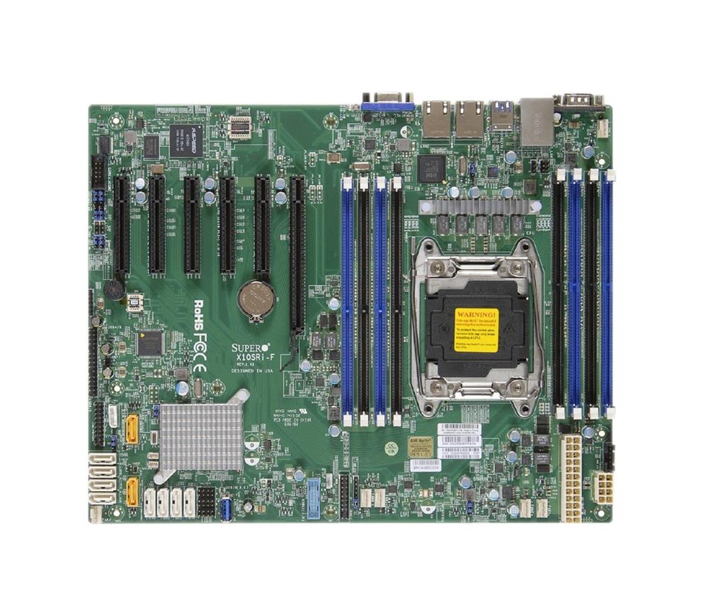 MBX10SRFB SuperMicro X10sri-f-b LGA2011 Intel C612 DDR4 SATA3usb3.0 V2GBe Atx Server Motherboard (Refurbished)