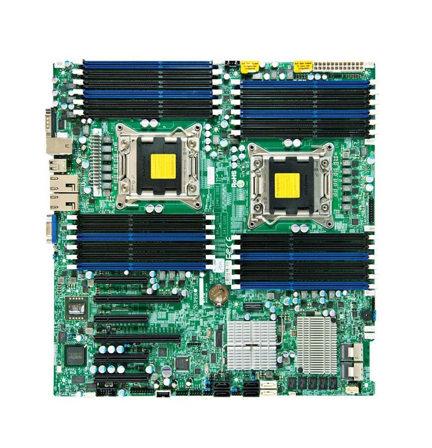 MBX9DREFB SuperMicro X9dre-tf-b Dual LGA2011 Intel C602j DDR3 SATA3 V2GBe Eatx Server Motherboard (Refurbished)